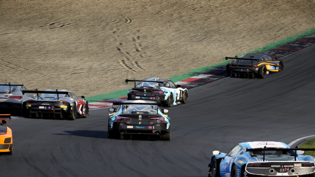 Race start in Brands Hatch