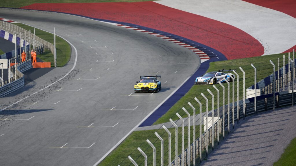 Photo finish on Red Bull Ring